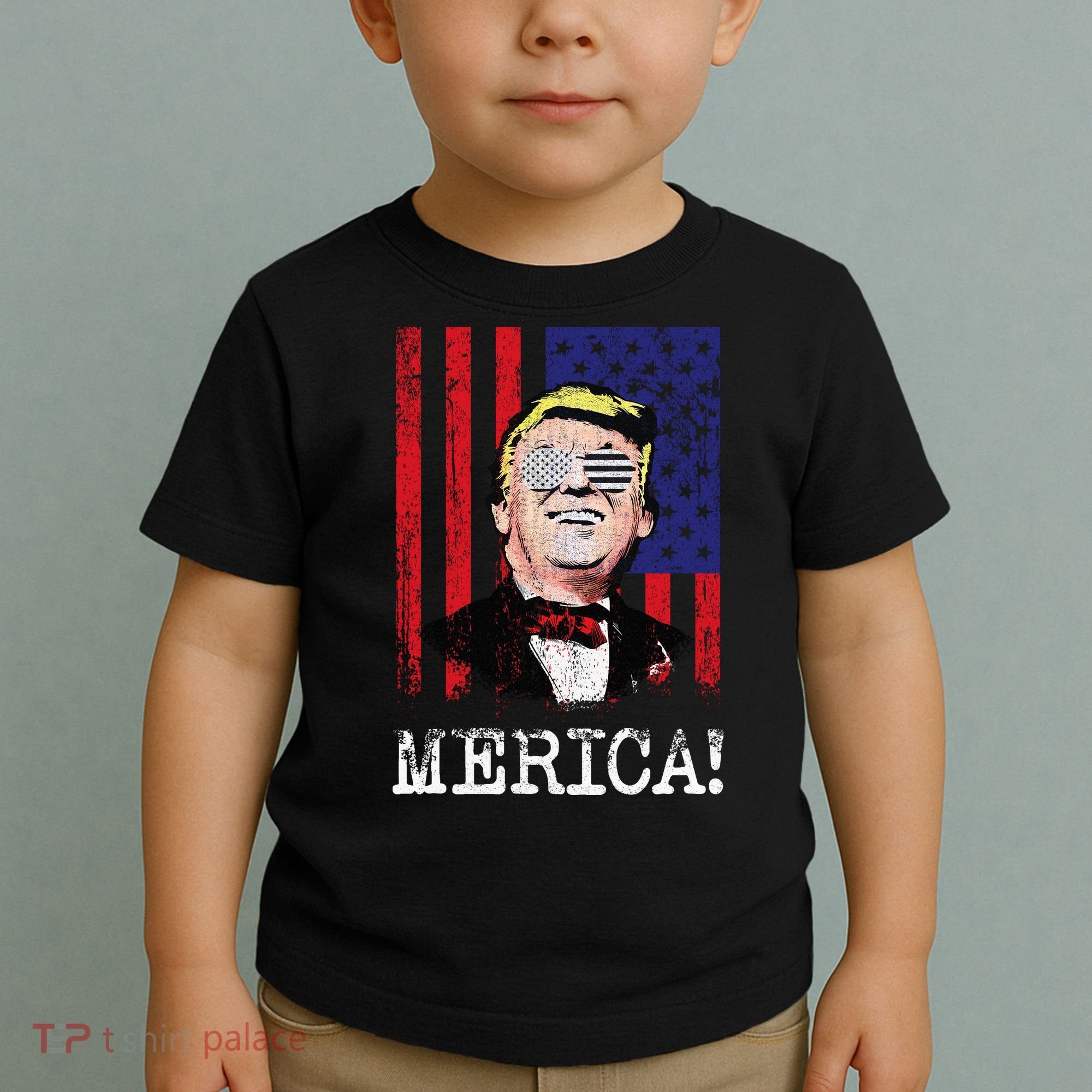Merica Donald Trump USA Toddler T-Shirt