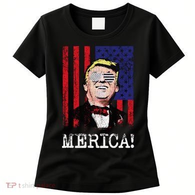 Merica Donald Trump USA Women's T-Shirt