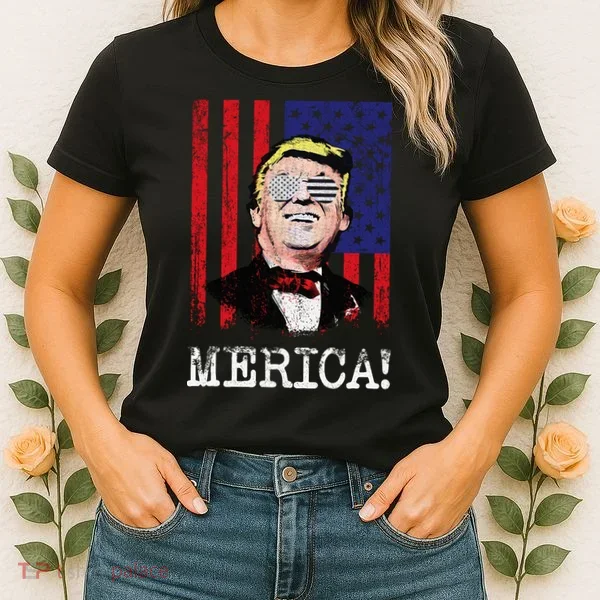 Merica Donald Trump USA Women's T-Shirt