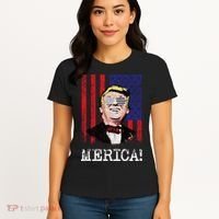 Merica Donald Trump USA Women's T-Shirt thumb 4