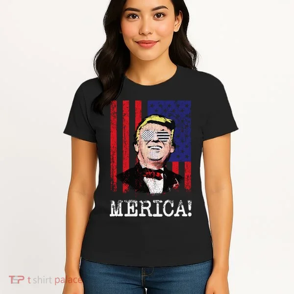 Merica Donald Trump USA Women's T-Shirt