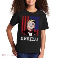 Merica Donald Trump USA Kids T-Shirt thumb 2
