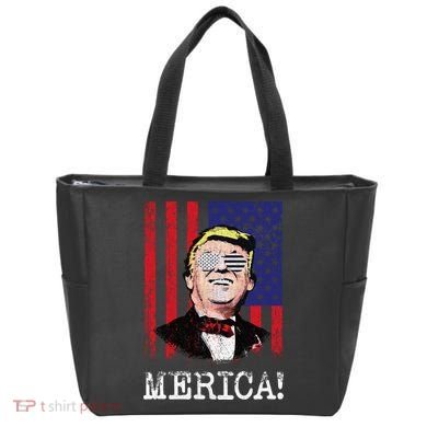 Merica Donald Trump USA Tote Bag