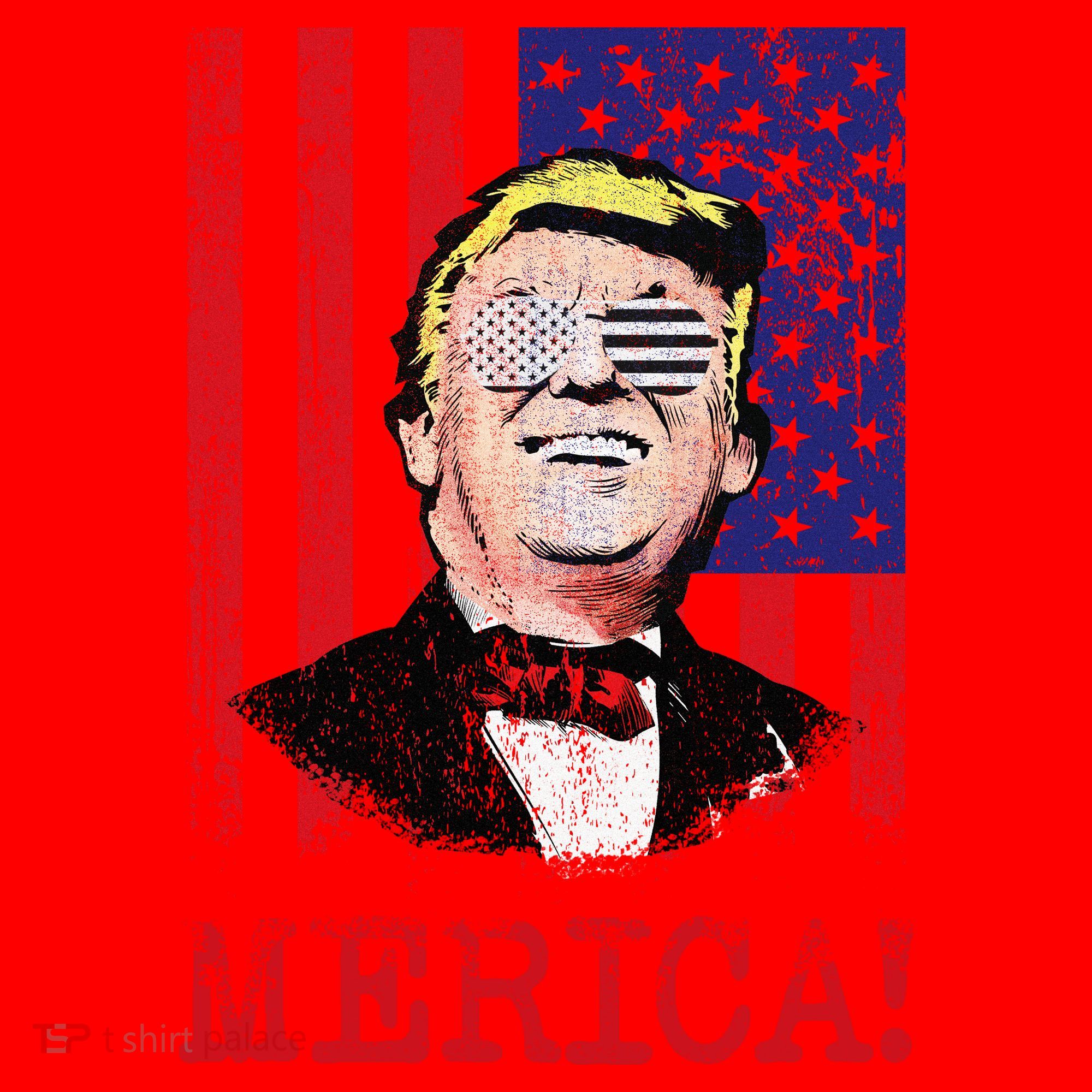 Merica Donald Trump USA Santa Hat