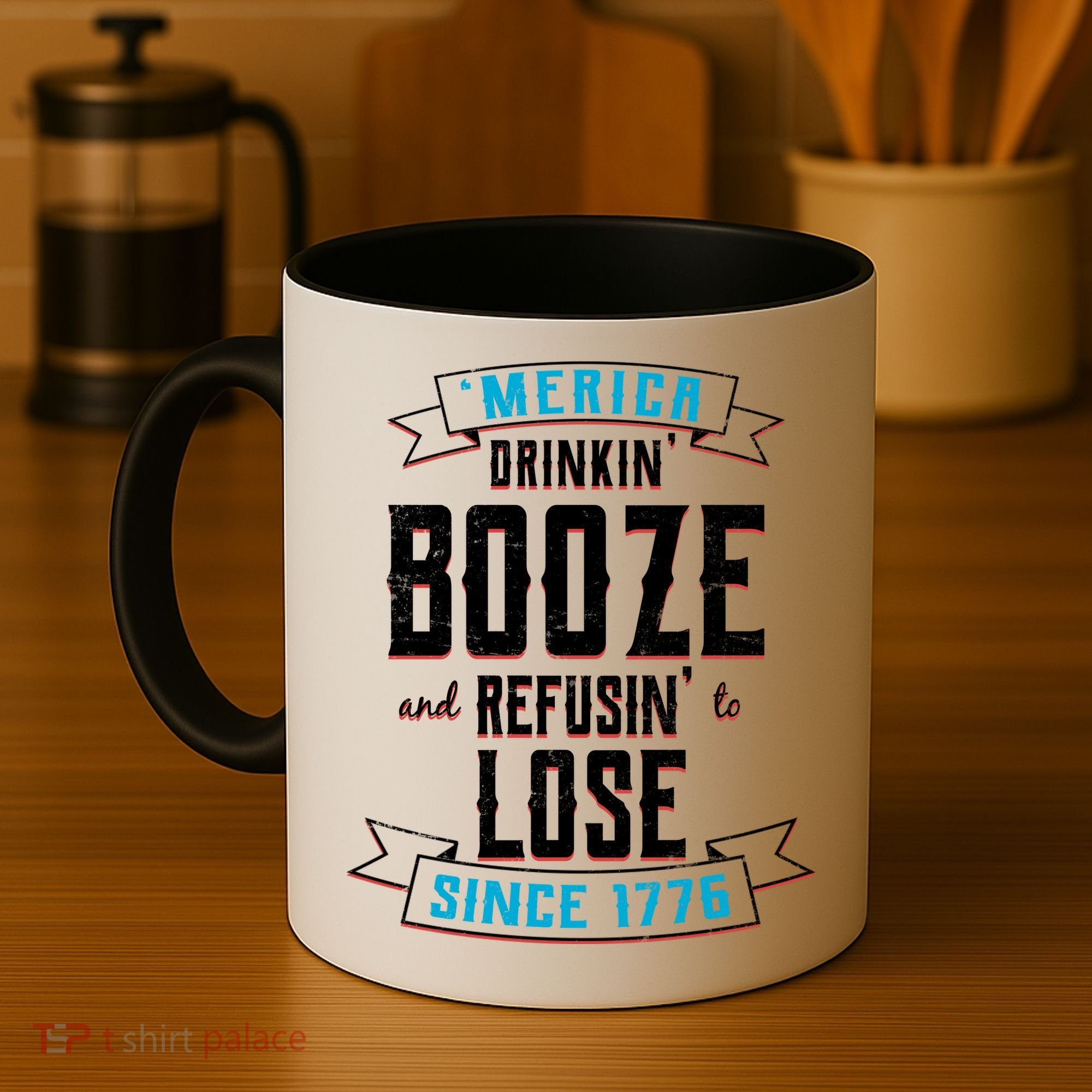 Merica Drinkin' Booze And Refusin' To Lose Coffee Mug