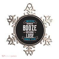 Merica Drinkin' Booze And Refusin' To Lose Ornament thumb 0