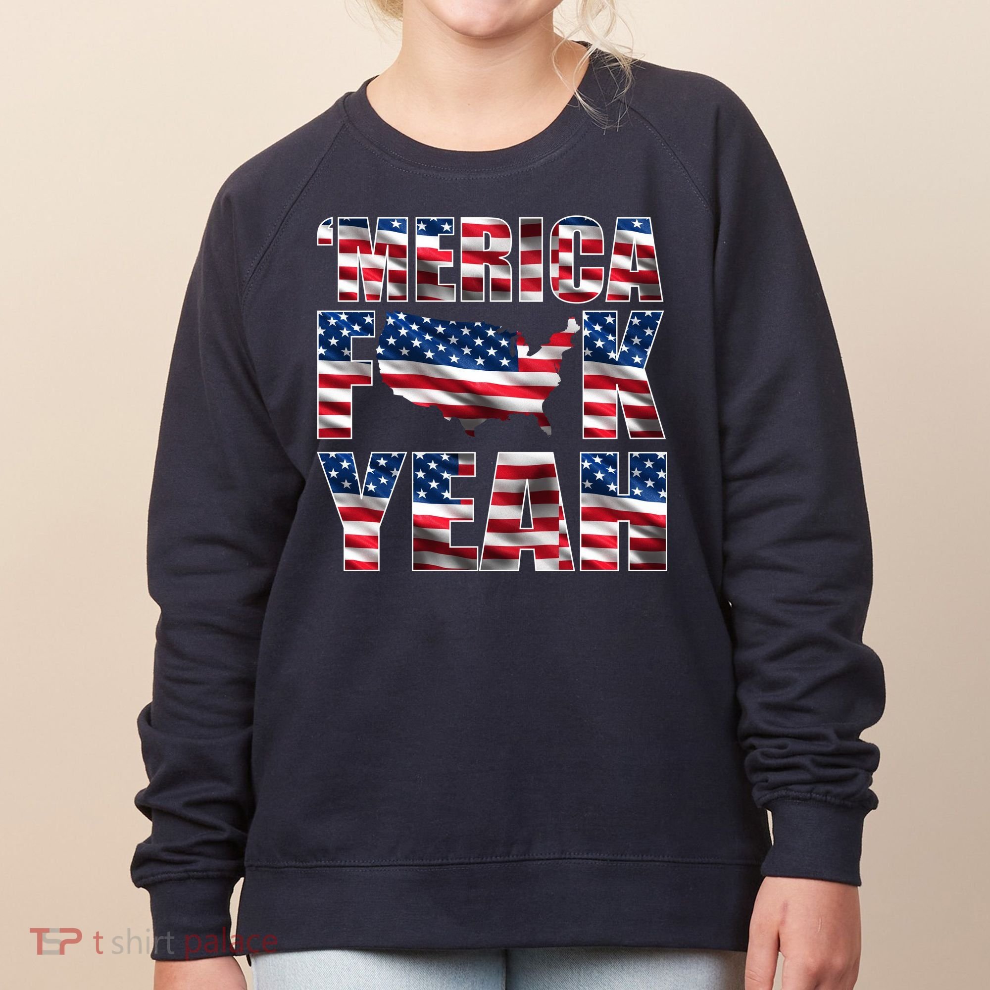 Merica Fck Yeah Women's Sweatshirt