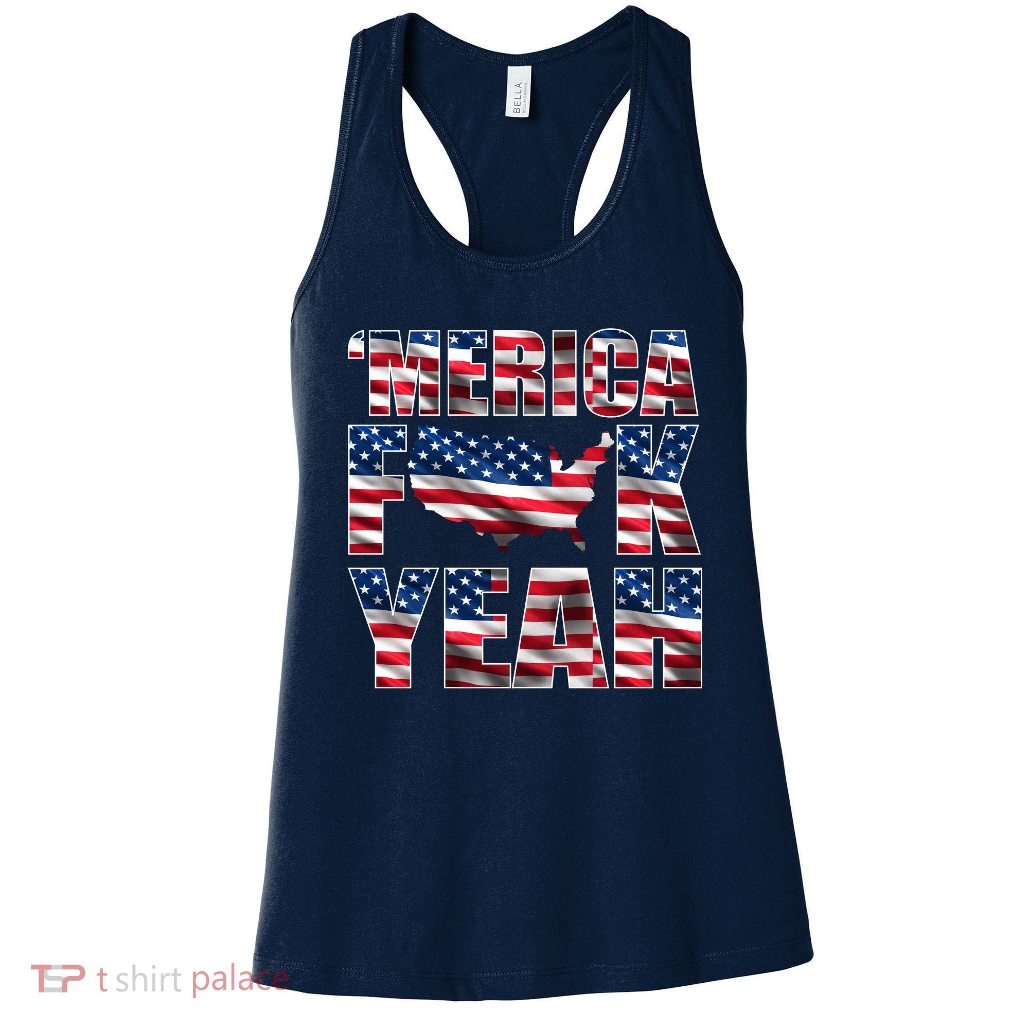 Merica Fck Yeah Women's Tank Top