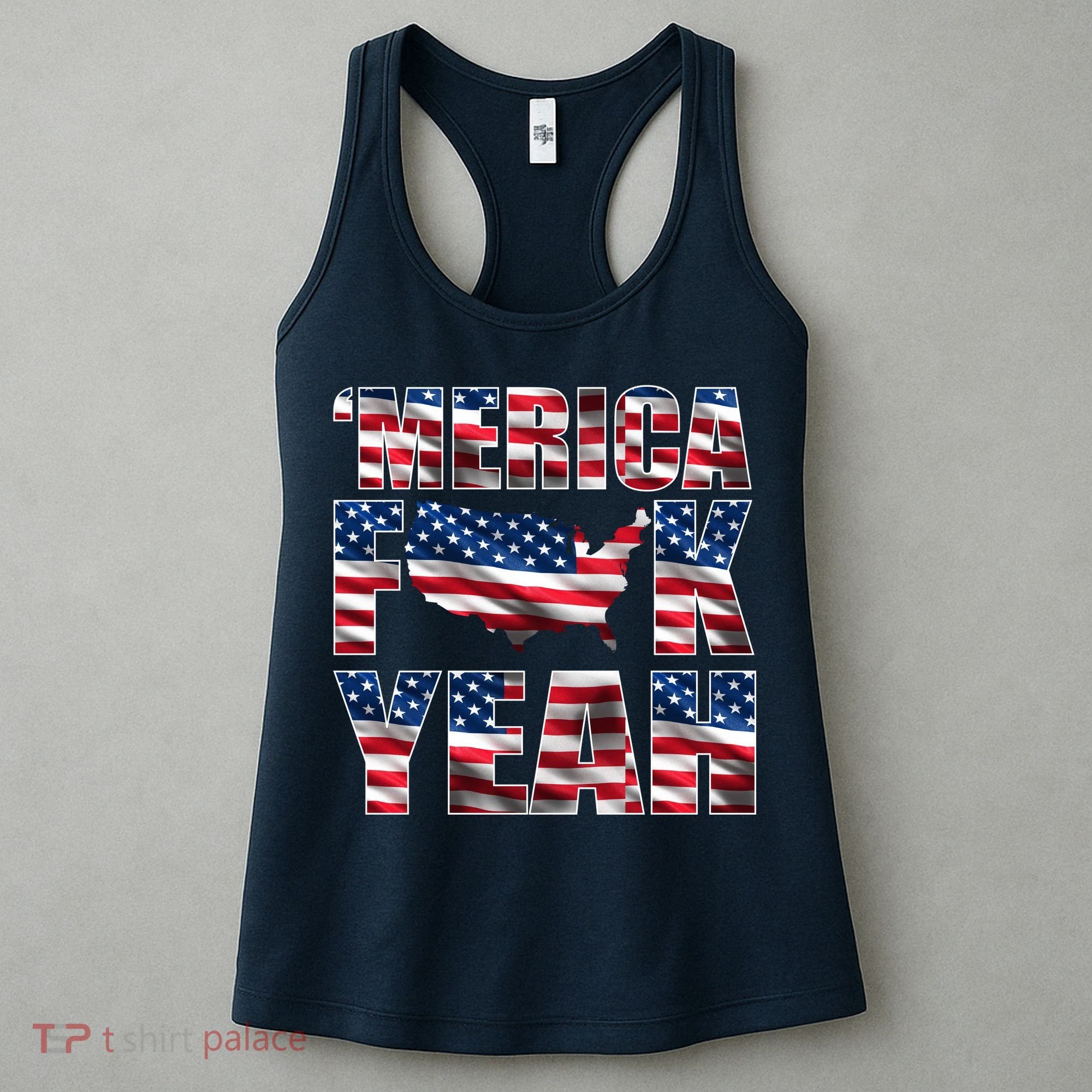 Merica Fck Yeah Women's Tank Top
