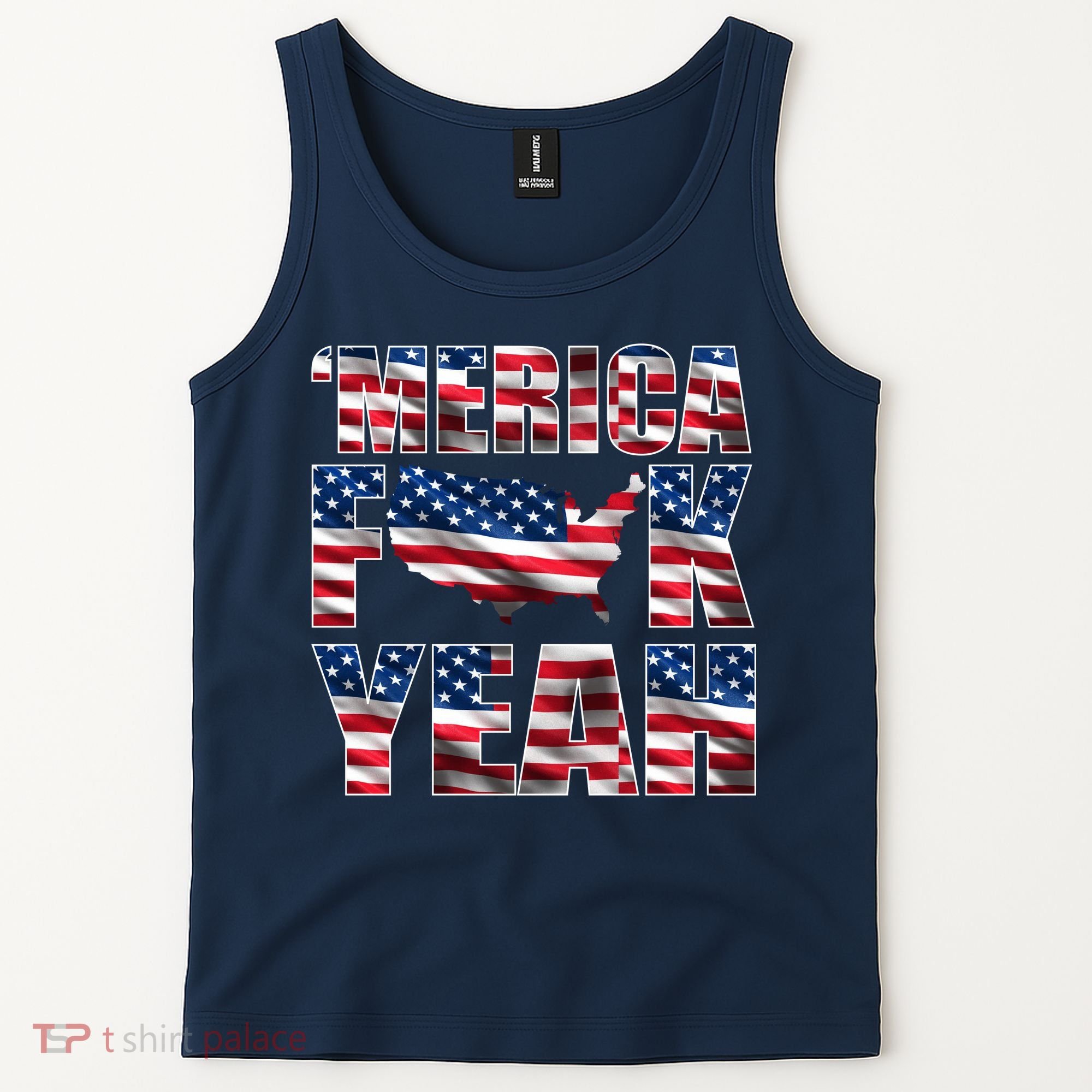 Merica Fck Yeah Tank Top