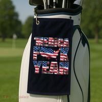 Merica Fck Yeah Golf Towel thumb 2