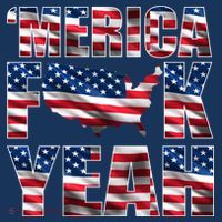 Merica Fck Yeah Golf Towel thumb 3