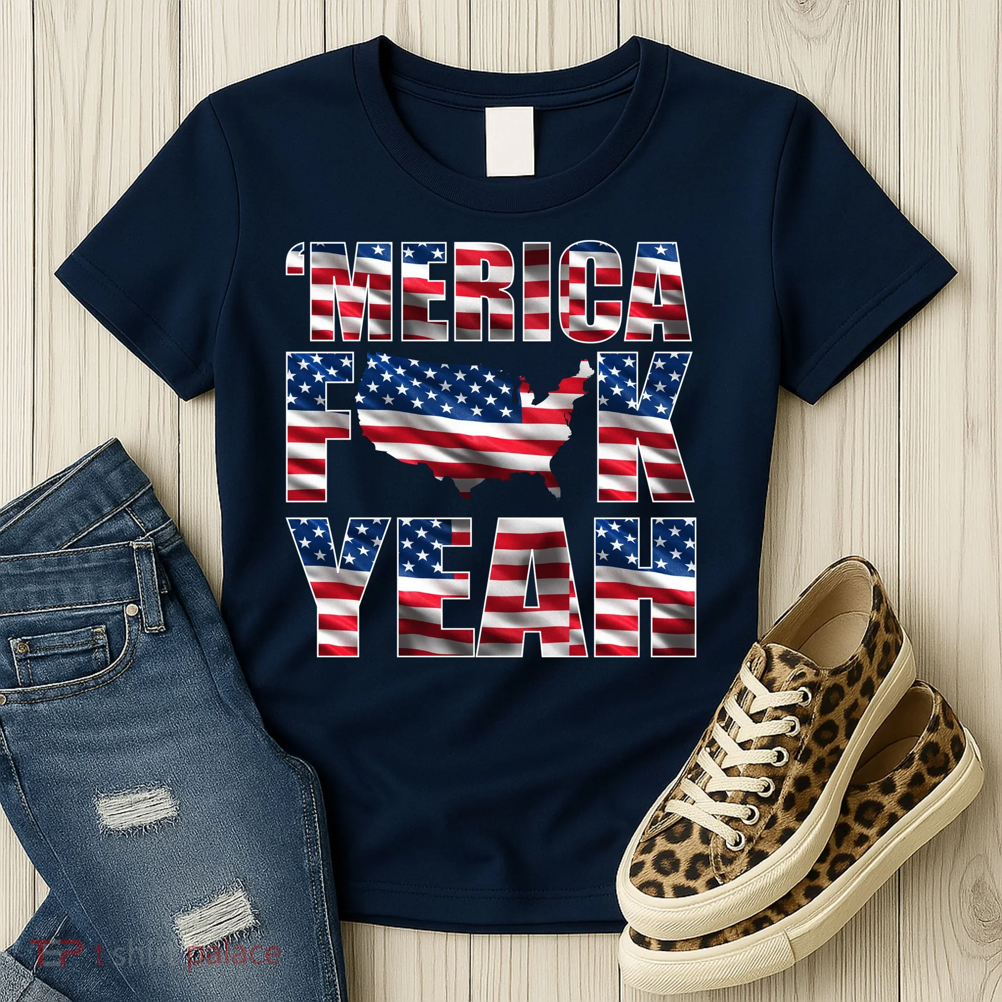 Merica Fck Yeah Women's T-Shirt