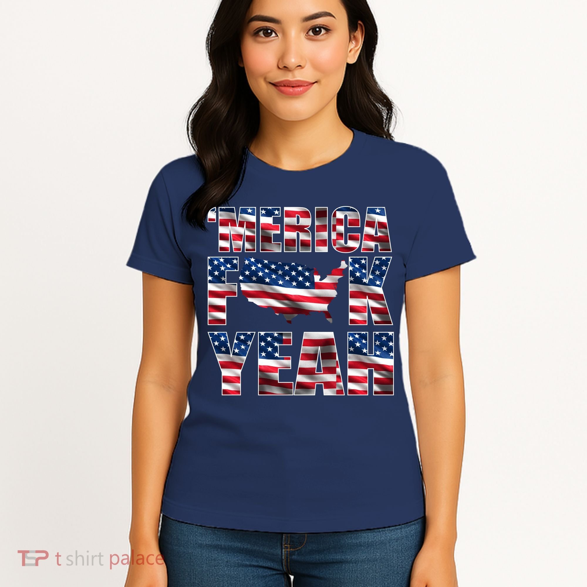 Merica Fck Yeah Women's T-Shirt