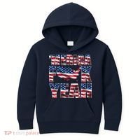 Merica Fck Yeah Kids Hoodie thumb 0