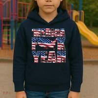 Merica Fck Yeah Kids Hoodie thumb 3