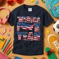 Merica Fck Yeah Kids T-Shirt thumb 3