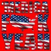 Merica Fck Yeah Santa Hat thumb 1