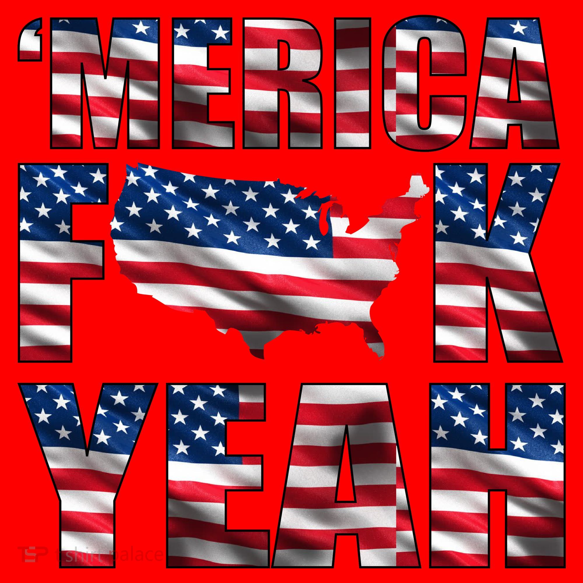 Merica Fck Yeah Santa Hat