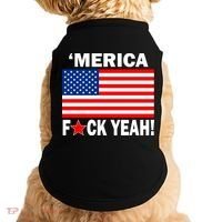 Merica F*ck Yeah! USA Doggie Tank thumb 0
