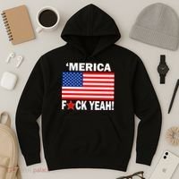 Merica F*ck Yeah! USA Hoodie thumb 3