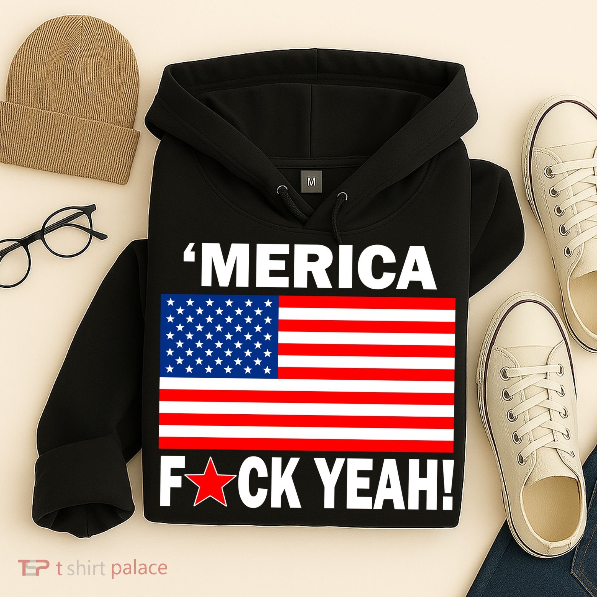 Merica F*ck Yeah! USA Hoodie