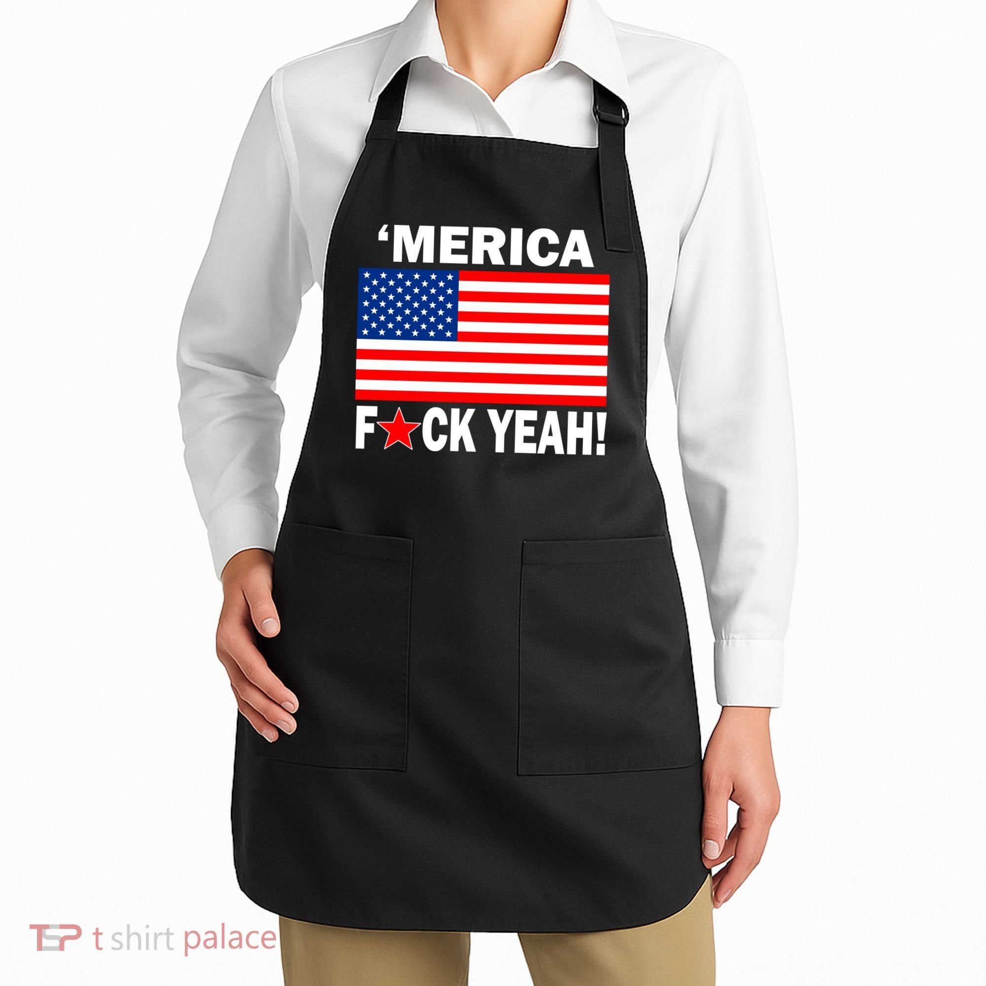 Merica F*ck Yeah! USA Apron