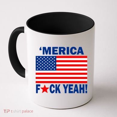 Merica F*ck Yeah! USA Coffee Mug