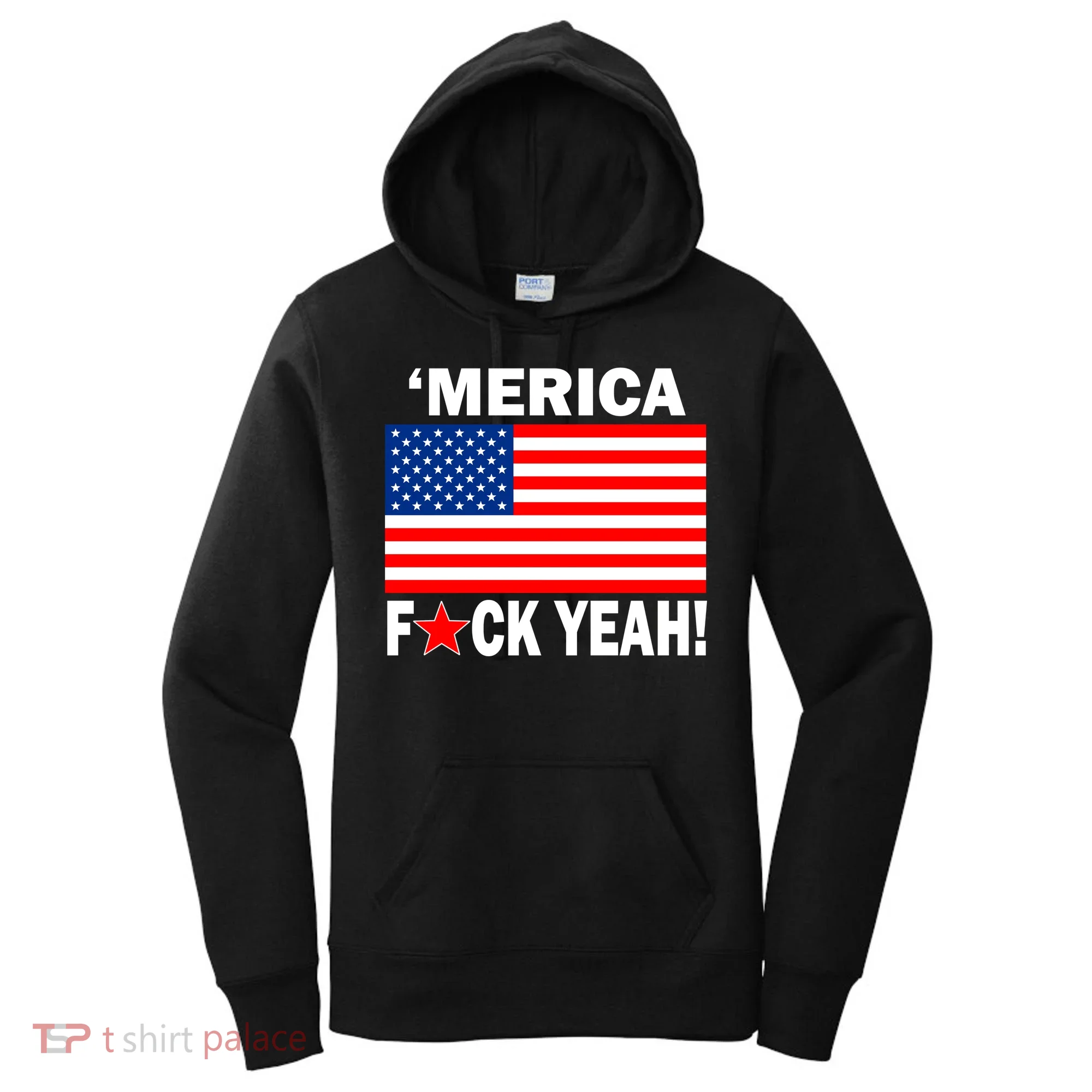 Merica F*ck Yeah! USA Women's Hoodie