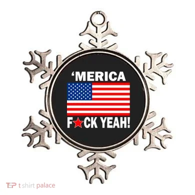 Merica F*ck Yeah! USA Ornament