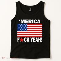 Merica F*ck Yeah! USA Tank Top thumb 2