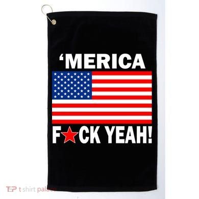 Merica F*ck Yeah! USA Golf Towel