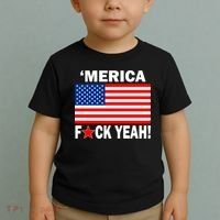 Merica F*ck Yeah! USA Toddler T-Shirt thumb 2