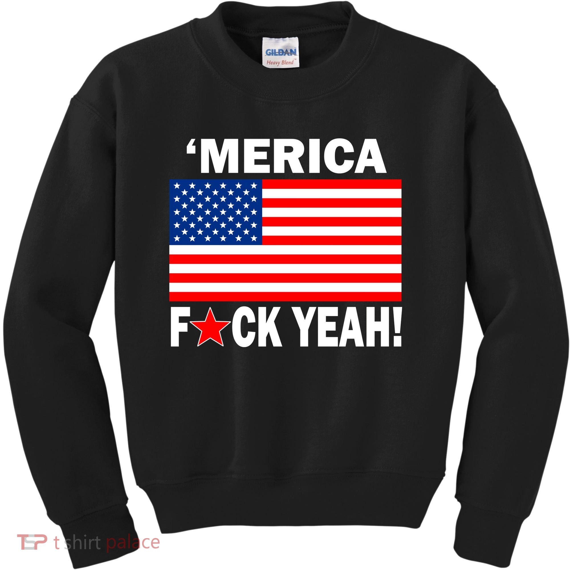 Merica F*ck Yeah! USA Kids Sweatshirt