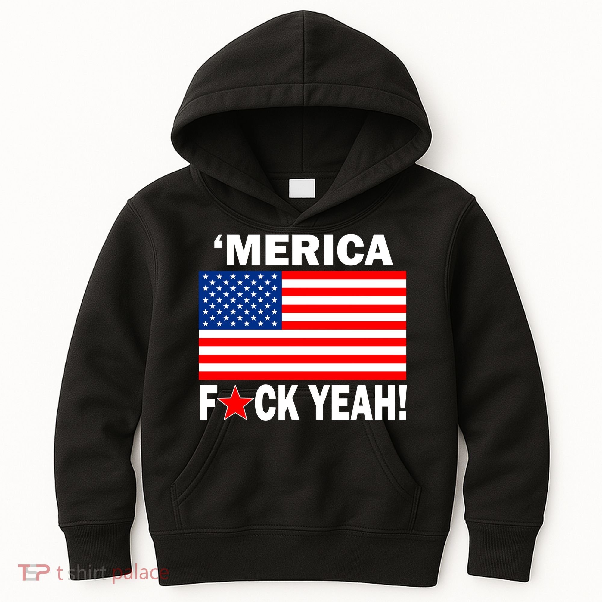 Merica F*ck Yeah! USA Kids Hoodie