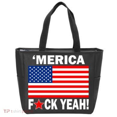 Merica F*ck Yeah! USA Tote Bag
