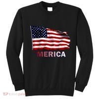 Merica Flag Wave Sweatshirt thumb 0