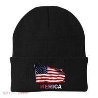 Merica Flag Wave Beanie thumb 0