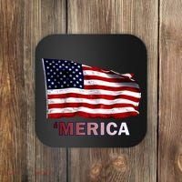 Merica Flag Wave Coaster thumb 0