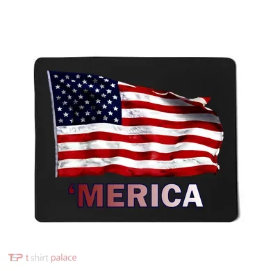 Merica Flag Wave Mousepad