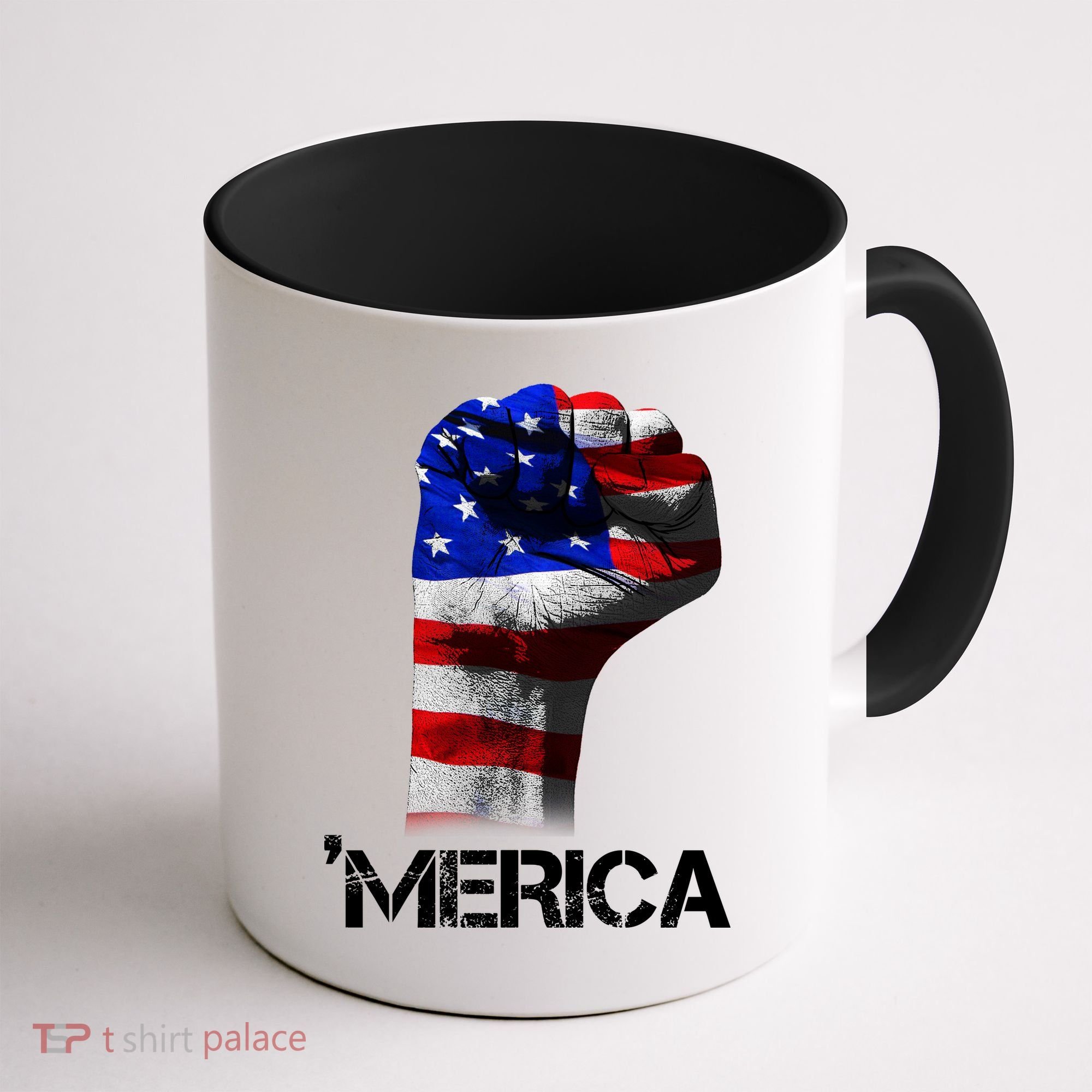Merica Freedom Fist Coffee Mug