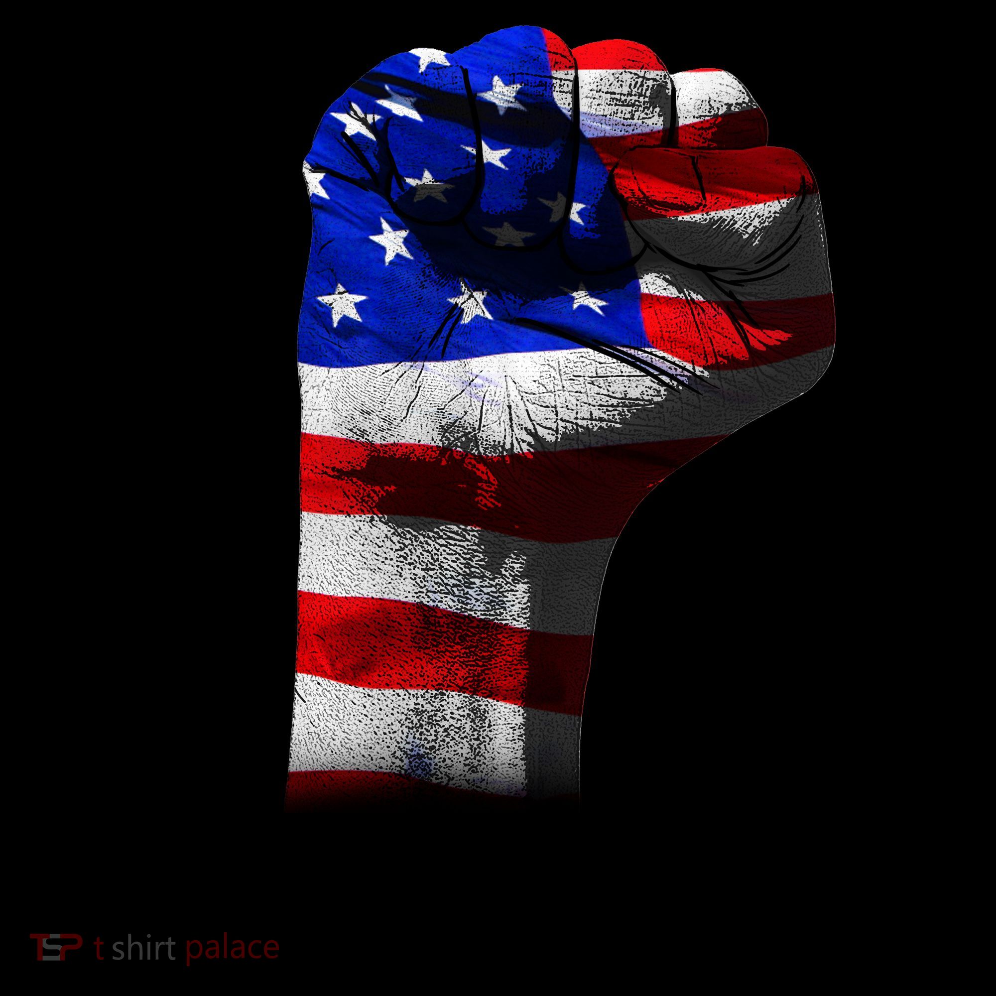 Merica Freedom Fist Coffee Mug