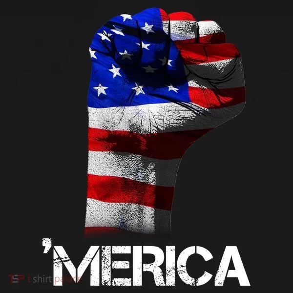 Merica Freedom Fist Women's Hoodie
