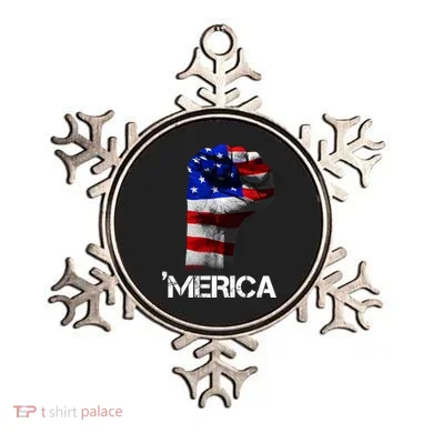 Merica Freedom Fist Ornament