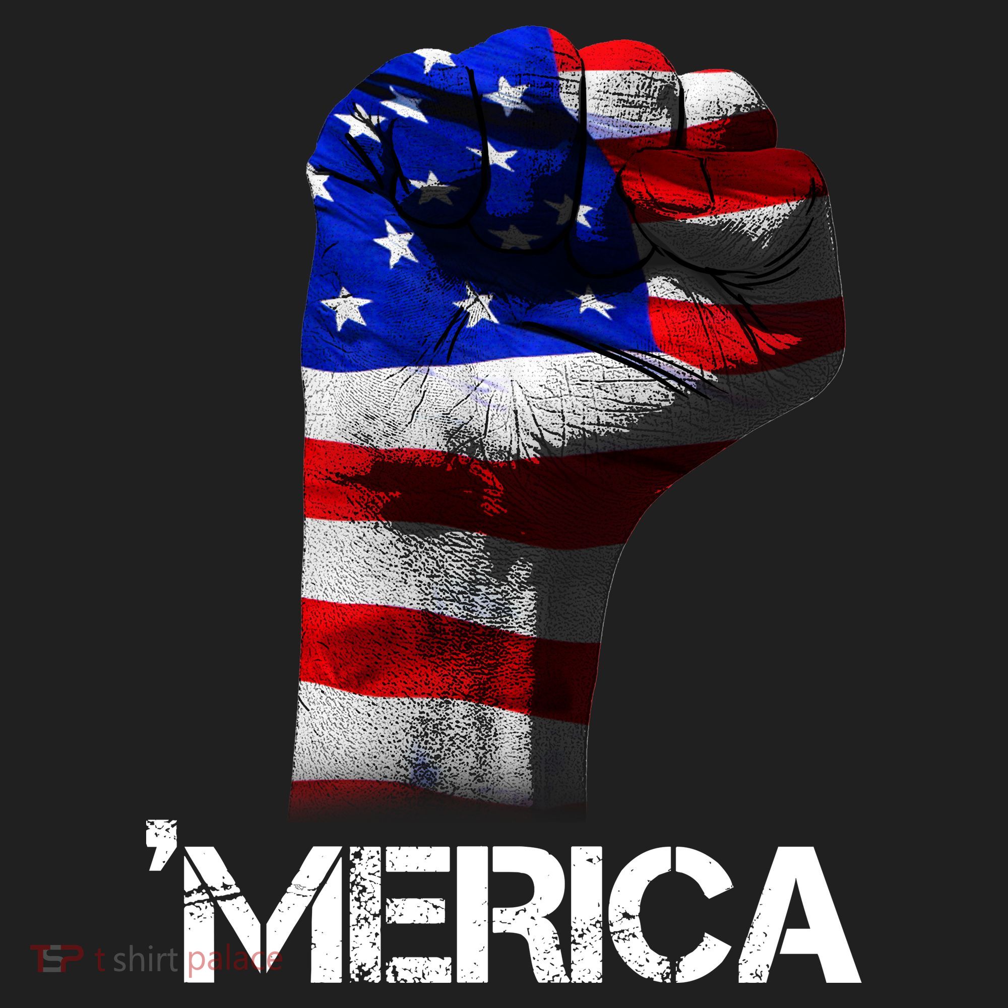 Merica Freedom Fist Hat