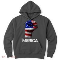 Merica Freedom Fist Hoodie thumb 0