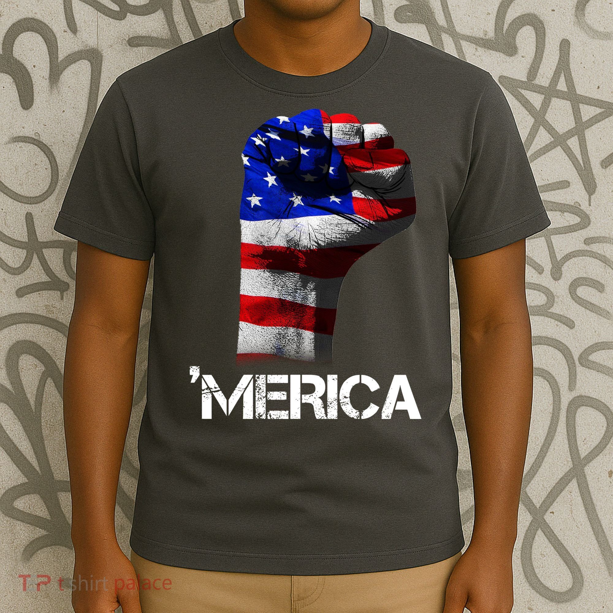 Merica Freedom Fist T-Shirt