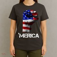 Merica Freedom Fist T-Shirt thumb 4