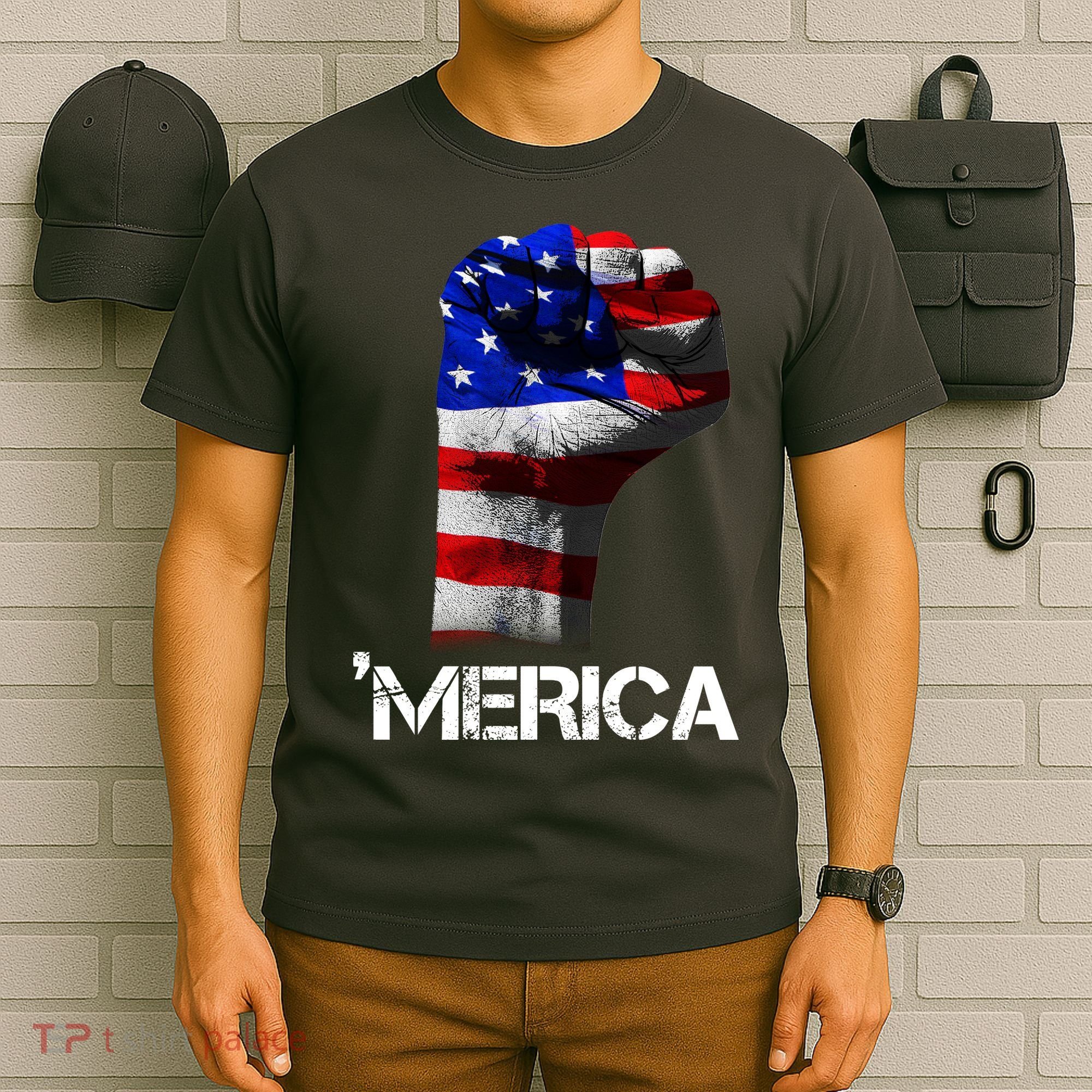 Merica Freedom Fist T-Shirt