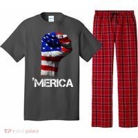 Merica Freedom Fist Pajama Set thumb 0